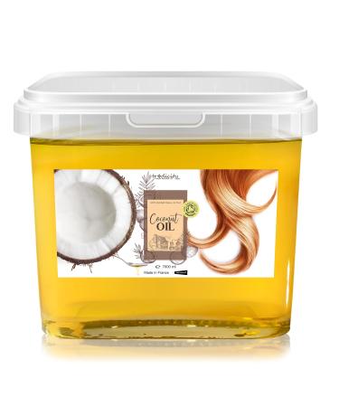 Coconut Oil for Dry and Damaged Hair. Hydrating Serum Hair Mask Split Ends Anti-Frizz Intense Repair Hair Oil - 7000 ml