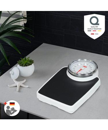 ADE M308800 Professional Medical Mechanical Scale - 160kg Capacity - 500g Increments - Anti-Slip Surface - Classic Metal XL Design - Buy Online on GoSupps.com