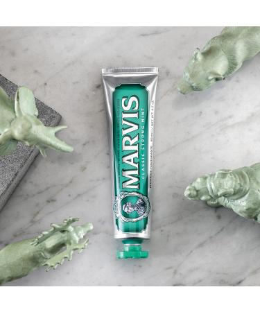 Buy Marvis Whitening & Classic Strong Mint Toothpaste 85ml | Fresh Taste Experience International Shipping - Buy Online on GoSupps.com