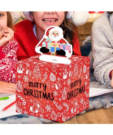 Christmas Cash Holder - Fun Ways to Give Cash for Loved Person - Holiday Candy Holder Package Box with 30 Storage Bags Red - Buy Online on GoSupps.com