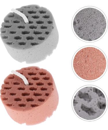 FOMIYES 2pcs Loofah Body Bath Sponge Set | Shower Scrubber for Men, Women, Adults, Kids - Buy Online on GoSupps.com
