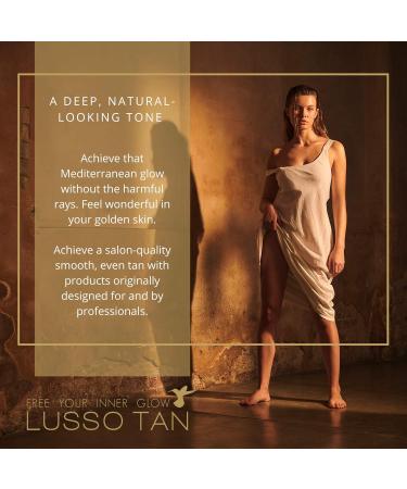 Lusso Rapid Self Tan Mousse for Face and Body Organic Vegan and Cruelty-Free False Tanning Body Mousse. Instant-drying. Streak-free Flawless Finish Fake Tan. Rapid Tanning Mousse - Buy Online on GoSupps.com
