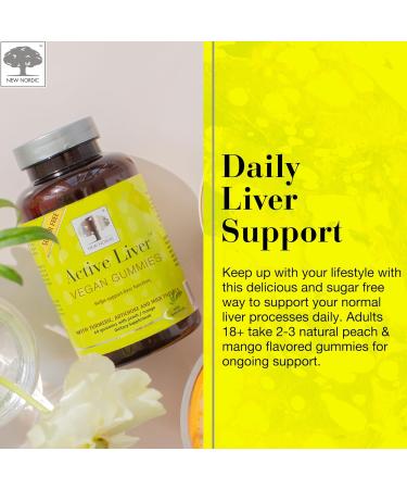 Hair & Liver Support Hair Volume Tablets 30ct plus Active Liver Gummies Beauty Boost by New Nordic - Buy Online on GoSupps.com