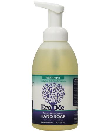 Eco Me Natural Sudzing Liquid Foaming Hand Soap  Healthy Mint Scent  20 Fluid Ounces Mint 20 Fl Oz (Pack of 1)