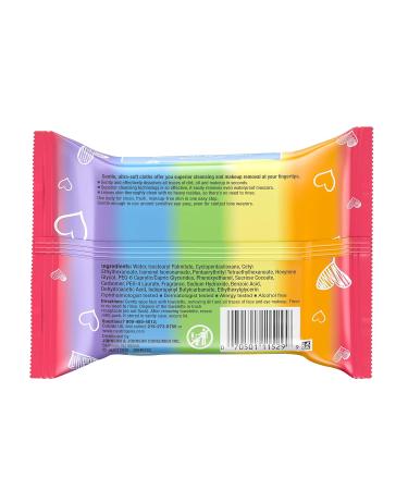 Neutrogena Makeup Remover Cleansing Towelettes - Daily Face Wipes for Dirt Oil & Makeup Removal - Special Edition Care with Pride - 25 ct - Buy Online on GoSupps.com