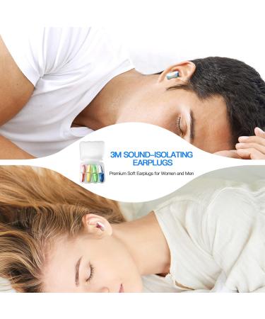 8 Pack Foam Earplugs for Shokz - Noise Cancelling 32 dB Sound Blocking Premium Soft Earplugs for Small Ear Canals - Perfect for Sleeping & Blocking Snoring - Buy Online on GoSupps.com
