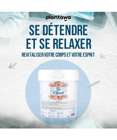 PLANTAWA - Epsom Salt 6 kg | Pure Magnesium Relaxing Repairing and Foaming Aromatherapy | Free from Toxins and Additives W - Buy Online on GoSupps.com