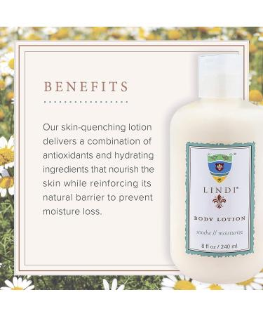 LINDI SKIN Sensitive Skin Body Lotion - Nourishing Antioxidant Formula for Cancer Patients - 8 fl oz - Buy Online on GoSupps.com