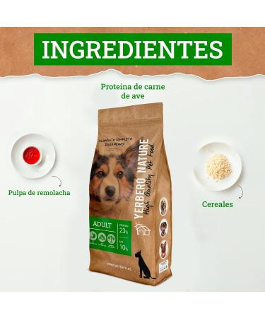 Yerbero Nature Adult Premium Food for Dogs 10 kg - Buy Online on GoSupps.com