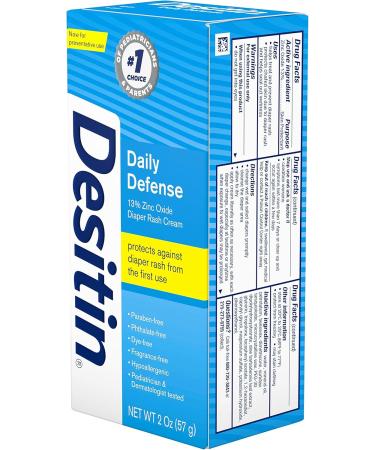 Desitin Creamy 2 oz Soothing Diaper Rash Relief | Fast International Shipping - Buy Online on GoSupps.com