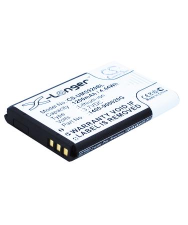 NCNDB Battery Replacement for Unitech 1400-900020G MS920 1200mAh