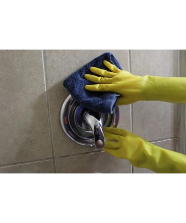 WH Gloves Co. 3 Pair Rubber Household Kitchen Gloves - Combi. Made in Vietnam (Yellow Large 3 Pairs) For cleaning dishwashing and food prep Yellow L (Pack of 6) - Buy Online on GoSupps.com