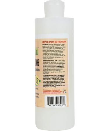 Earthworm Garbage Disposal Cleaner 16 Oz - Fresh Lemon Scent | Kitchen Sink Odor Eliminator | Septic Safe | Removes Buildup & Freshens - Buy Now! - Buy Online on GoSupps.com