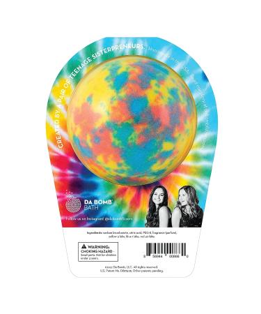 Yellow Tie Dye Bath Bomb 7oz - Passion Fruit Infused | Buy Online Now! - Buy Online on GoSupps.com