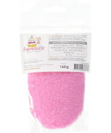 Raspberry Sweet Preparation Candy Floss Pink 160g - Buy Online on GoSupps.com