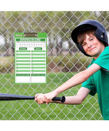 PHYSIZZ Dry Erase Baseball Coaches Clipboard - Double-Sided Coach Lineup Marker Board for Baseball & Softball - Buy Online on GoSupps.com