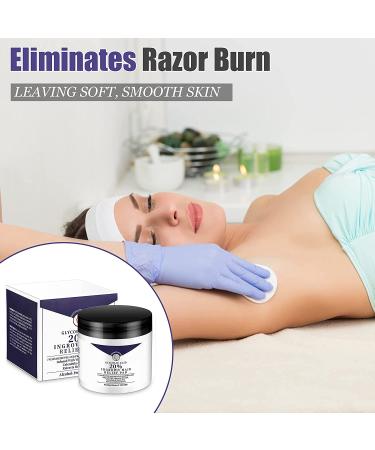 TaShow Ingrown Hair Treatment Pads - 70 Pads with AHA & Natural Extracts for Bikini Area, Razor Bumps, Razor Burn, Waxing - Buy Online on GoSupps.com