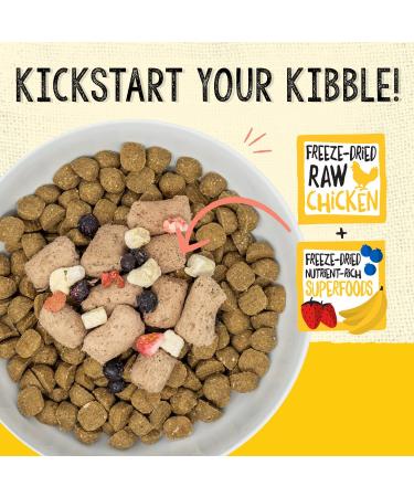Stella & Chewy's Chicken Freeze-Dried Raw Meal Mixer SuperBlends Dog Food Topper - 8oz (1 Pack) - Buy Online on GoSupps.com