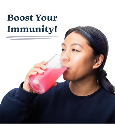 Drinklits Strawberry Daily Immune Support Tablets | 0g Sugar - Vitamin C - Electrolytes - Botanical Blend | Single Tube (10 Tablets/Servings) Strawberry 10 Count (Pack of 1) - Buy Online on GoSupps.com