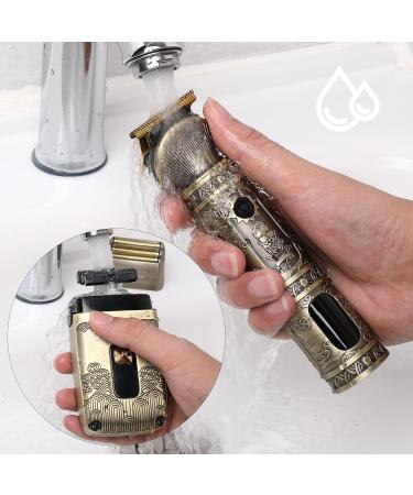 Buy T-Blade Hair Trimmers & Electric Shavers for Men - Cordless Foil Shaver & Beard Trimmer - Ultimate Grooming Kit - Buy Online on GoSupps.com