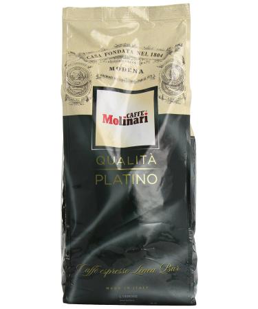 Caffe Molinari Platino Espresso Coffee Beans 1000 g