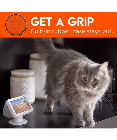 Amazon Echo Show 5 White Tilt & Swivel Stand - Enhanced Viewing Experience - Buy Online on GoSupps.com