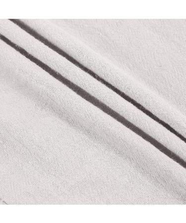 Lovely Nursling Beige Linen High Waist Wide Leg Pants - Women's Boho Capri Pants - X-Large - Buy Online on GoSupps.com