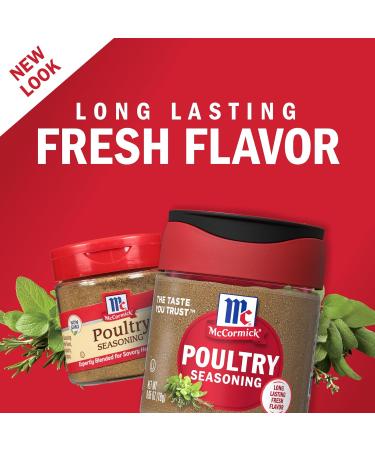 McCormick Poultry Seasoning (522631) 18.4 Grams - Buy Online on GoSupps.com