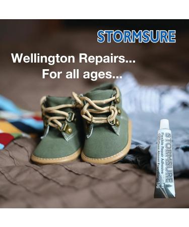 Wellington Boot Repair Kit - Khaki - Industry Wellie glue Sole Repair Heel Repair Boot Repair - Stormsure PU Adhesive Waterproof Permanent Durable Flexible - Buy Online on GoSupps.com