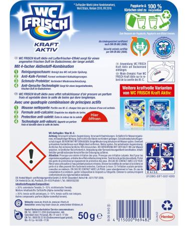 WC-Frisch Kraft Aktiv Scented Rinse - Hawaii 50g | Holiday Dreams 1 Pack - International Shipping Available - Buy Online on GoSupps.com