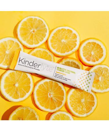 Kinderlyte Electrolyte Powder Lemonade Drink Mix - 16 Packets for Rapid Hydration - Buy Online on GoSupps.com