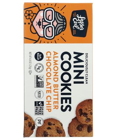 Lesserevil Grain Free Mini Cookies - Almond Butter & Chocolate Chip, 4.4oz - Buy Online on GoSupps.com