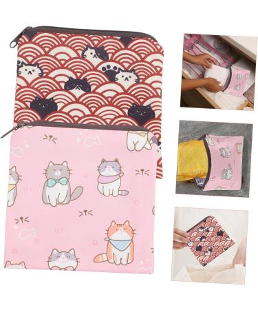 Shop Wofashpuret 2-in-1 Hygiene Bag & Tampon Organizer - Waterproof Portable Pocket Toilet Paper Holder for Ladies | Perfect for Students & Period Essentials - Buy Online on GoSupps.com