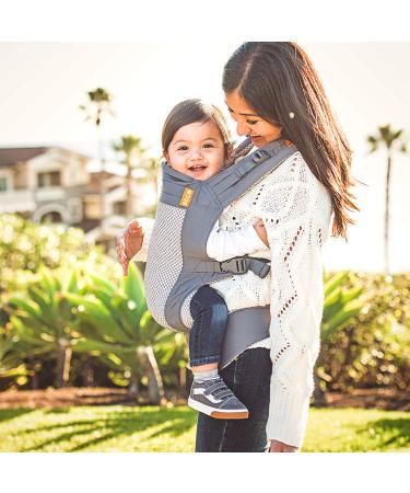 Beco Toddler Carrier with Extra Wide Seat - Toddler Carrying Backpack Style and Front-Carry - Lightweight & Breathable Child Carrier - Toddler Sling Carrier 20-60 lbs (Cool Dark Grey) - Buy Online on GoSupps.com