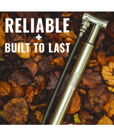 PRO BIKE TOOL Mini Floor Pump - Fast Tire Inflation - Presta & Schrader Valve - High Pressure Pump for Road & Mountain Bikes - Buy Online on GoSupps.com