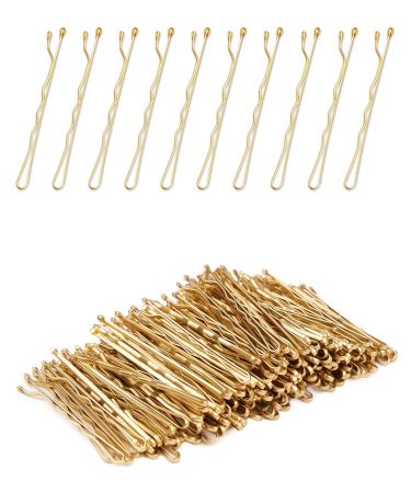 Bobby Pins Blonde Hair  360 Pcs Blonde Bobby Pins  2 Inch Premium Bobby Pin  Secure Hold Bobby Pins with store box  Hair Pins for Kids  Girls and Women Blonde 360 Count (Pack of 1)