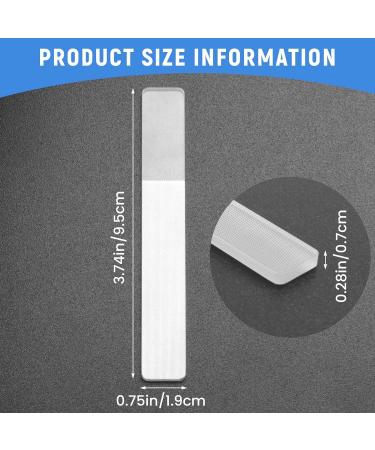 iFutniew Glass Nail Shiner - Nano Glass Nail Files Crystal Nail Buffer Shine Polisher for Natural Fingernails Toenails - Buy Online on GoSupps.com
