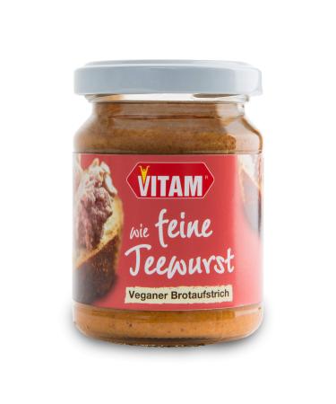 Vitam Pack of 3 vegan tea sausage-style spreads (3 x 120g)