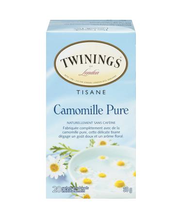 Twinings Organic Chamomile Tea Bags - 20 Bags per Pack, 6 Pack Bundle - Buy Online on GoSupps.com