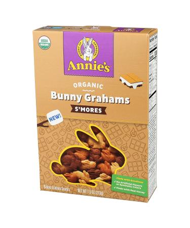 Annie's Organic Bunny Grahams Smores 7.5 oz - Delicious and Wholesome Snack - Buy Online on GoSupps.com