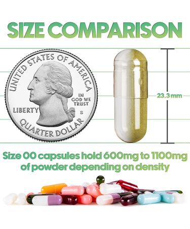 XPRS Nutra Size 00 Gelatin Empty Capsules - 1000 Count - DIY Supplement Filling - Clear Separated Empty 00 Capsules - Buy Online on GoSupps.com