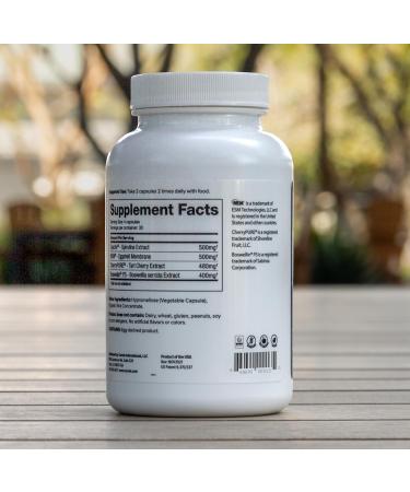 Cerule Cyactiv Spirulina Support Supplement Natural Joint and Muscle Comfort Formula for Mobility Energy and Whole-Body Wellness Cellular Protection with Antioxidants 60 Vegetarian Capsules Cyactiv Joint Support - Buy Online on GoSupps.com