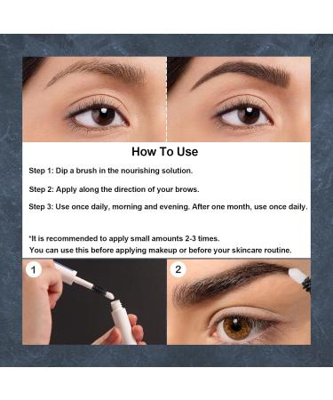 AONAT Eyebrow serum 35 ml growth serum for denser longer and stronger eyebrows natural booster and care vegan formula visible in 4 weeks - Buy Online on GoSupps.com