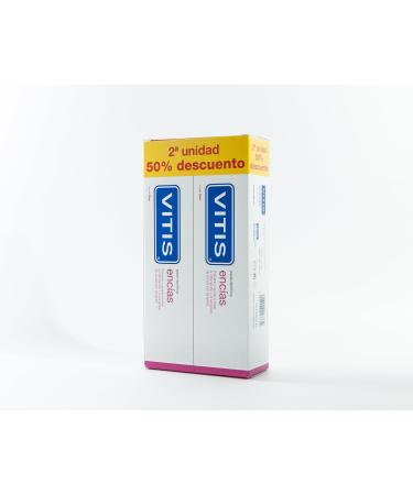 Vitis dentaid Vitis Double Dental Paste for Gengives 2 x 150 ml