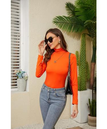 YepClick Women's Long Sleeve Turtleneck T-Shirt - Black, Medium | Lightweight & Cozy Base Layer Top - Buy Online on GoSupps.com