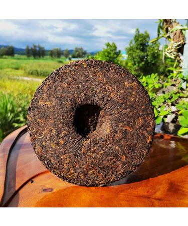 HQZM Selected Palace Golden Bud Puerh Tea Cake Black Tea 357g Old Ancient Tree Ripe Puer Tea - Buy Online on GoSupps.com