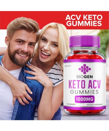 Biogen Keto ACV Gummies with B12 & Beet Root Juice - 60 Gummies - Buy Online on GoSupps.com