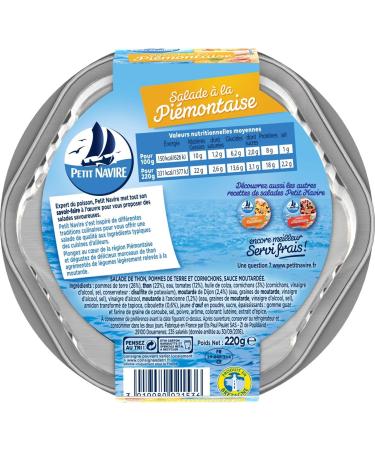 Petit Navire Piedmontese Salad 220g - Buy Online on GoSupps.com