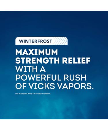 VapoCOOL Severe Medicated Drops - Menthol Soothes Sore Throat Pain - Winterfrost Flavor - 225 Drops - Buy Online on GoSupps.com