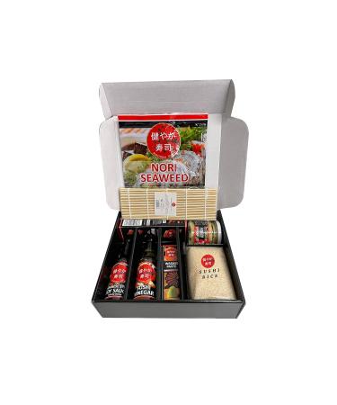 Seba Garden Sukoyaka Sushi Maker Kit - 9-Part Complete Sushi Set | Perfect Gift & Easy Guide in Multiple Languages - Buy Online on GoSupps.com